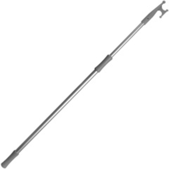 Gaffe bateau Cape Horn aluminium télescopique 70-100 cm