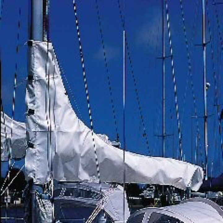 Housse Plastimo de grand voile blanc PVC