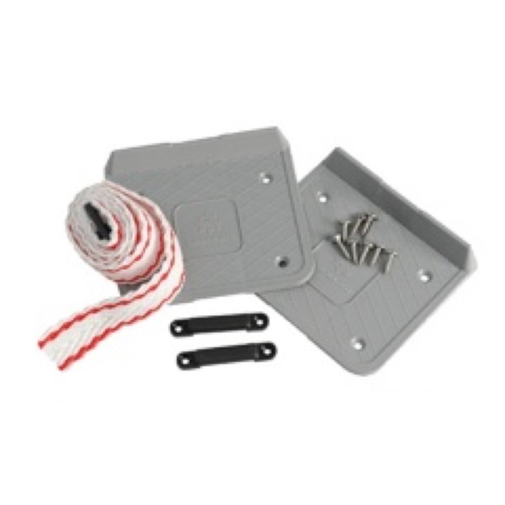 Paire de supports Osculati de fixation pour batterie ou réservoir