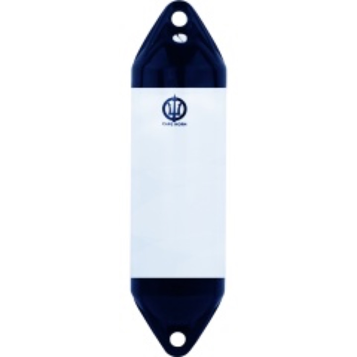 Pare-battage Cape Horn type F0 Blanc/Bleu 11,5 x 40 cm