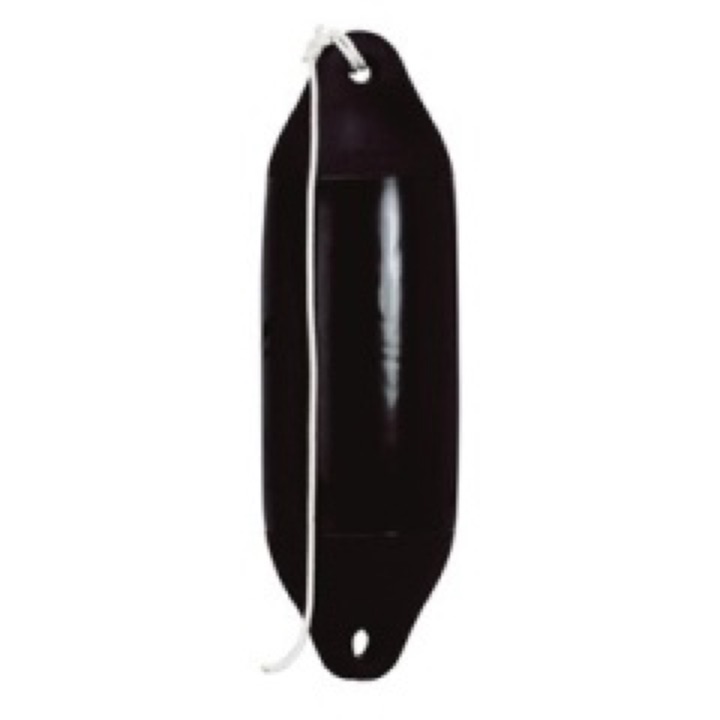 Pare-battage Plastimo Performance noir Non gonflé 13X50 cm