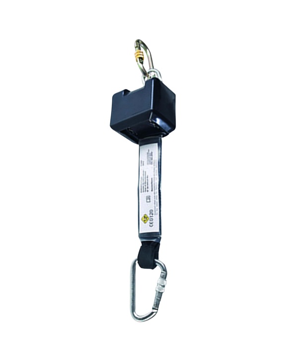 ANTI-CHUTE A ENROLEUR AUTOBLOQUANT, SANGLE 2,5M