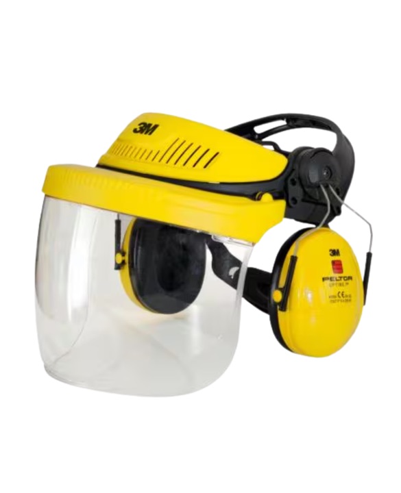 COIFFE COMBINEE 3M G500 (SUPPORT VISIERE + COQUILLE + VISIERE)