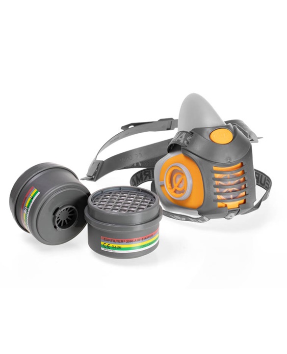 KIT DEMI MASQUE VULCANO AVEC DEUX FILTRES A1B1E1K1
