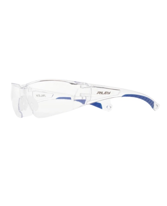 LUNETTES DE PROTECTION RILEY KOSMA, TRANSPARENTE + CORDON
