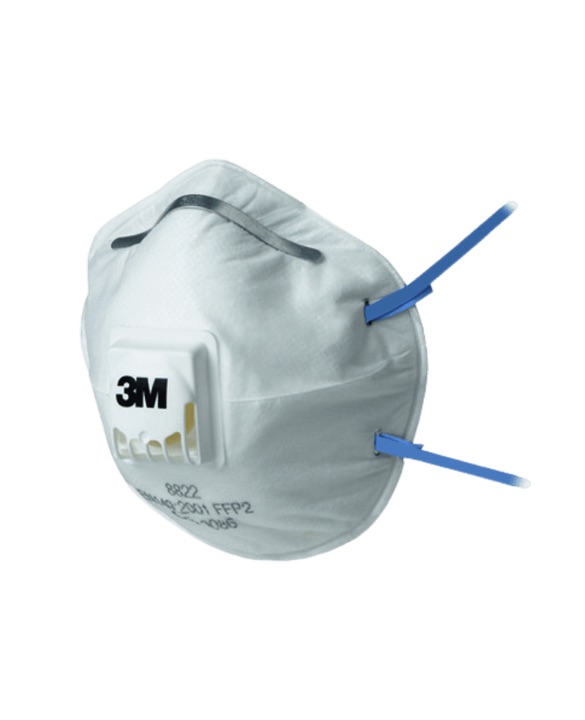 MASQUE 3M 8822 ANTI-POUSSIERE FPP2 AVEC SOUPAPE