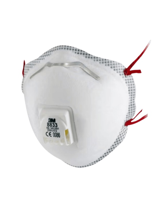 MASQUE 3M 8833 ANTI-POUSSIERE FPP3 AVEC SOUPAPE