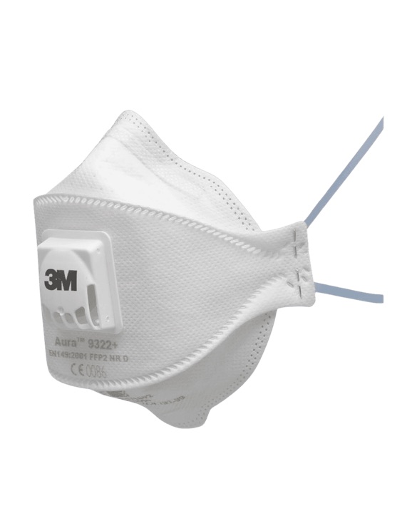 MASQUE ANTI-POUSSIERE FPP2 3M 9322+ AVEC SOUPAPE