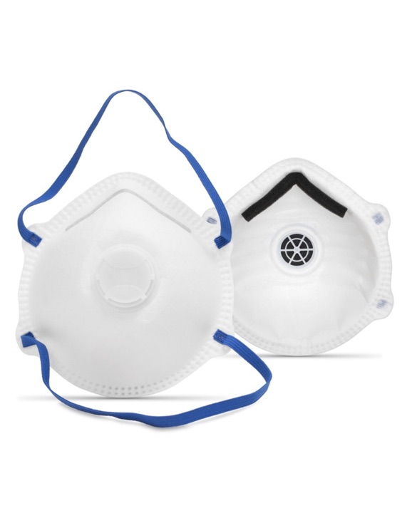 MASQUE FPP2 NR AVEC VALVE, R21 IVOIRE SAFETY (BTE DE 10 MASQUES) Fiche technique