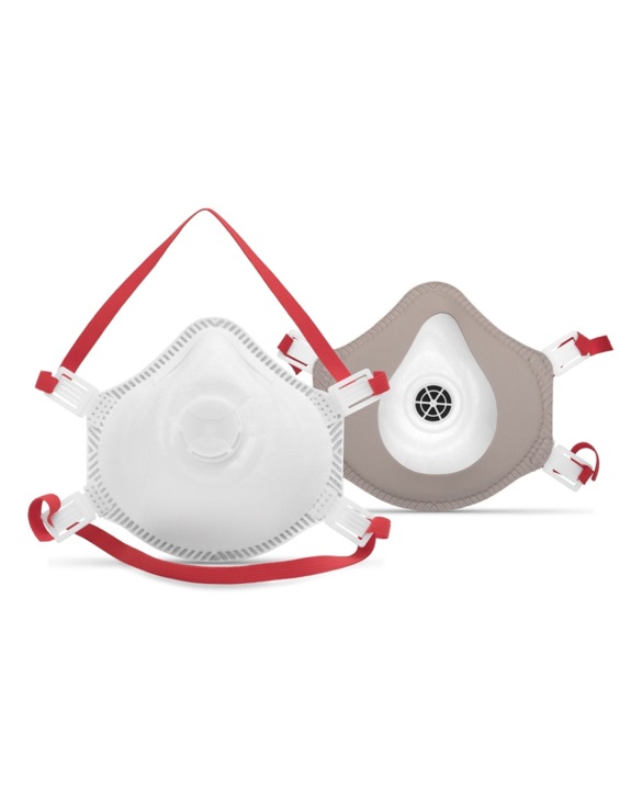 MASQUE FPP3 ACTIVE AIR R31 + VALVE + FIXATION 4 POINTS (BTE DE 10 MASQUES)