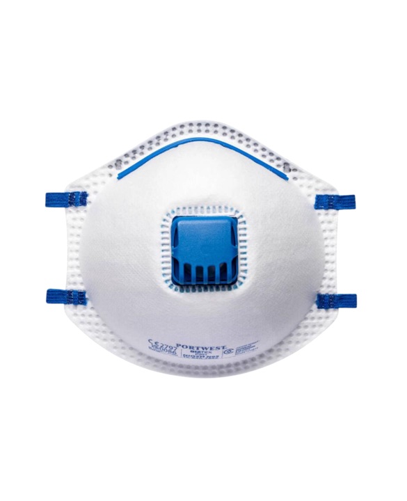 MASQUES JETABLES PORTWEST P201 – FFP2 AVEC VALVE
