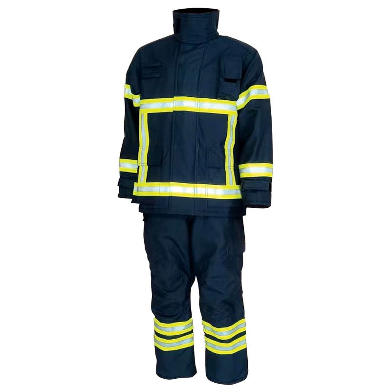Antipiros Fireman’s Jacket & Trousers, Blue, SOLAS/MED