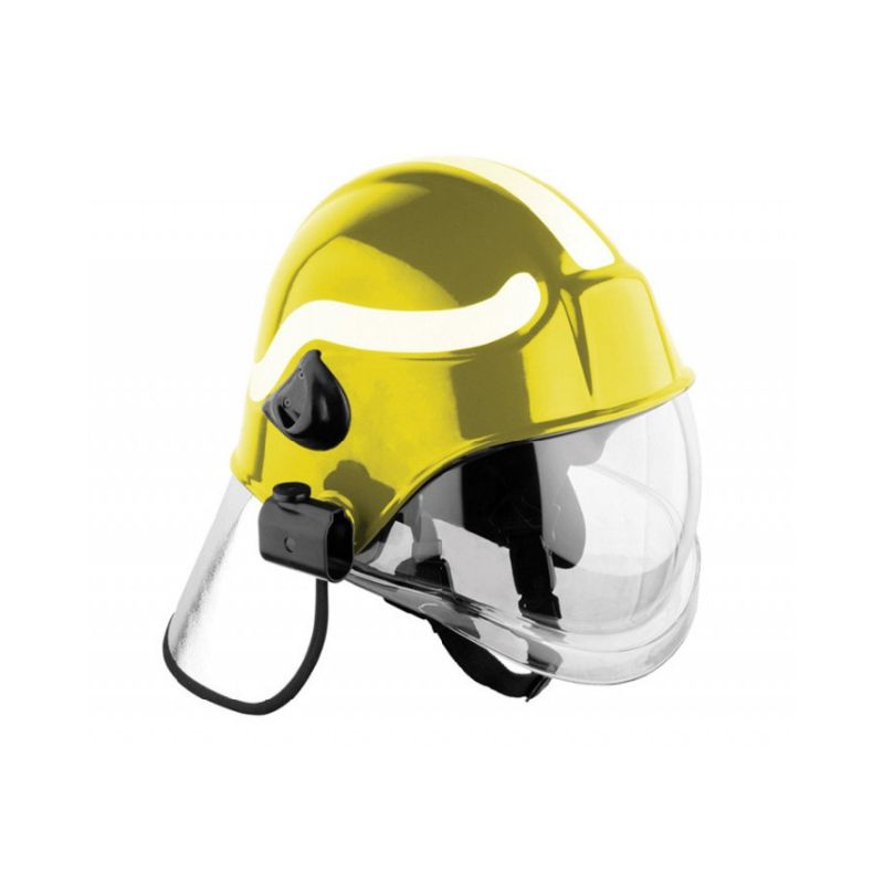 Casque Pompier Composite Jaune Conforme Solas