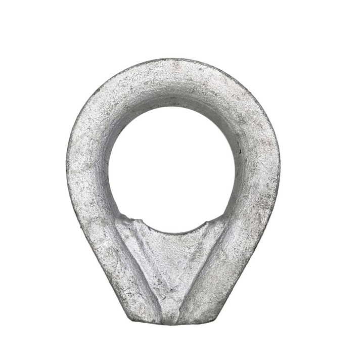 Cosse renforcée pour cordage