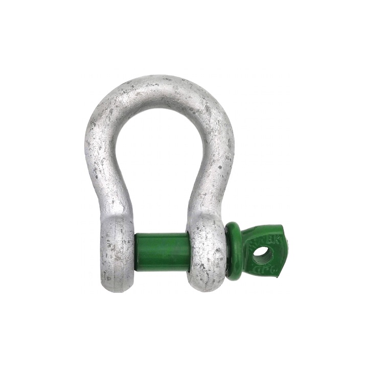 Manille lyre HR axe à vis Green Pin