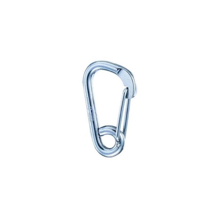 Mousketon pompier forgé inox asymétrique à oeil