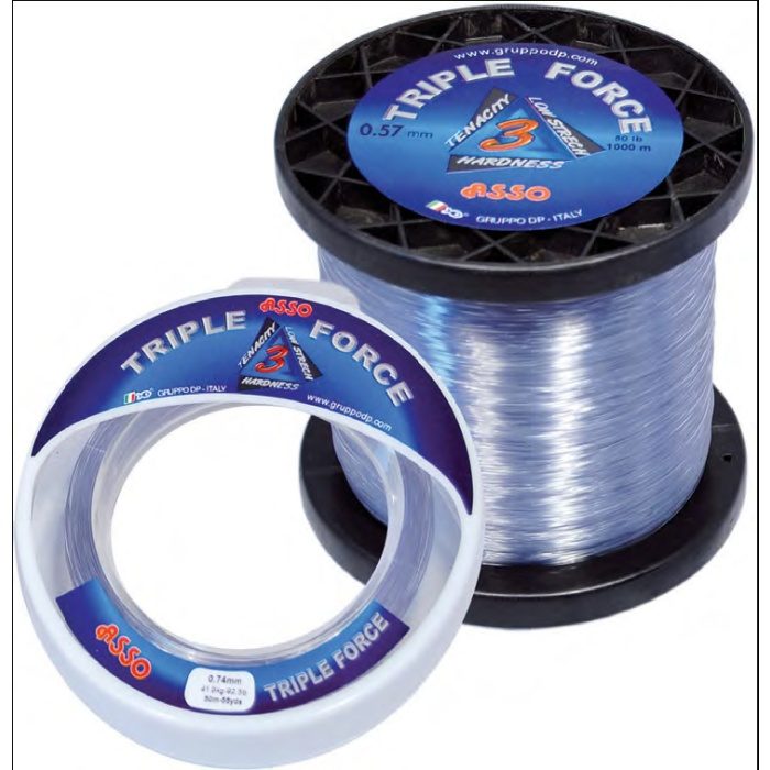 Nylon Asso Triple Force 50 m 81/100-109.5 lbs
