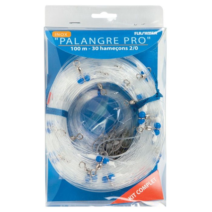 Palangre Pro Flashmer 100 m 30 Hameçons N°2/0