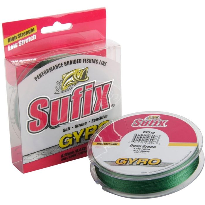 Tresse Gyro Green Sufix 135 m