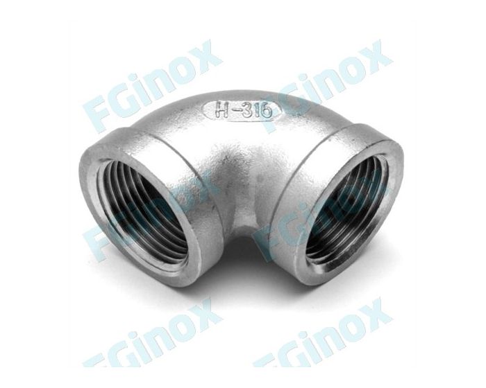Coude en Inox Femelle Femelle