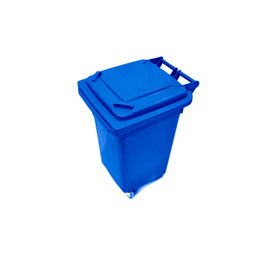Poubelle Bleu 70l