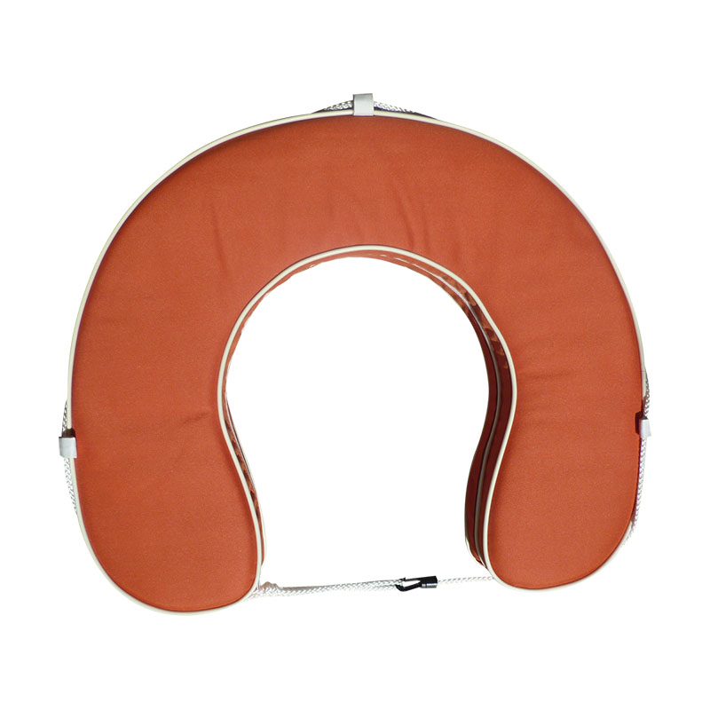Bouee Fer a Cheval Orange Avec Housse
